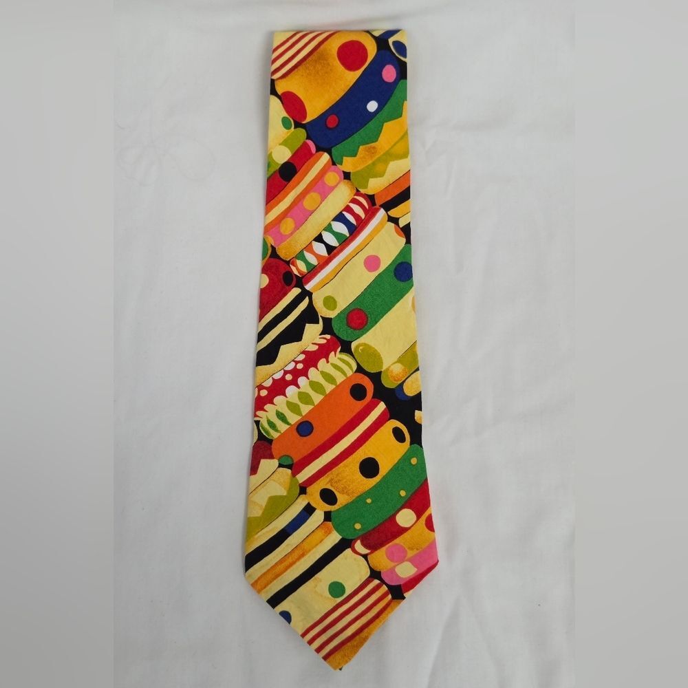 Jams World Bangle Print Cotton Tie